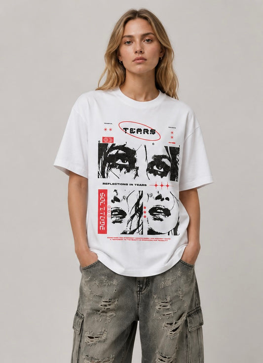 short sleeve tears t-shirt